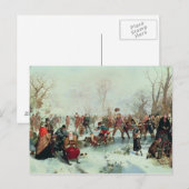 Ein Wintertag im St. James's Park Postkarte (Vorne/Hinten)