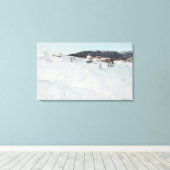 Ein Wintertag in Norwegen, 1886 Leinwanddruck (Insitu (Holzboden))