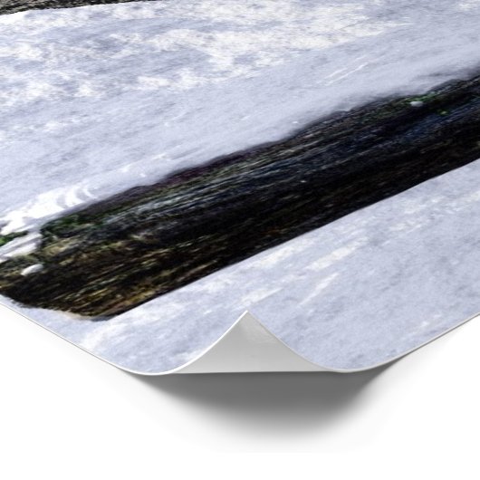 Ein Wintertag Poster (Ecke)