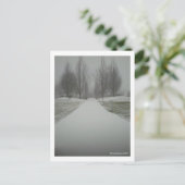 Ein Winterweg.... Postkarte (Stehend Vorderseite)