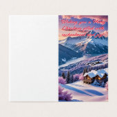 Ein Winterwunderland (Außenseite Aufgefaltet)