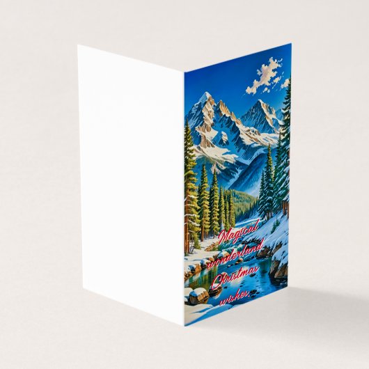 Ein Winterwunderland (Vorderseite)