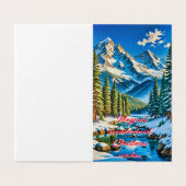 Ein Winterwunderland (Außenseite Aufgefaltet)