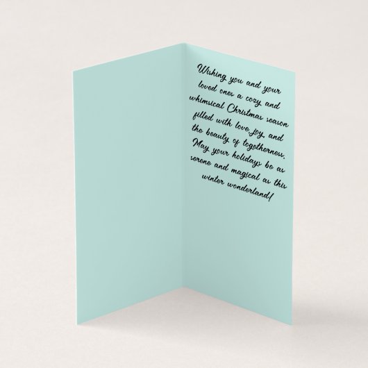 Ein Winterwunderland (Innenseite)