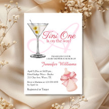 ein winzig Kleines ist unterwegs, rosa Babyparty