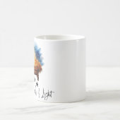 Ein winziger Funken eine Welt der Lichtmanger Weih Kaffeetasse (Mittel)