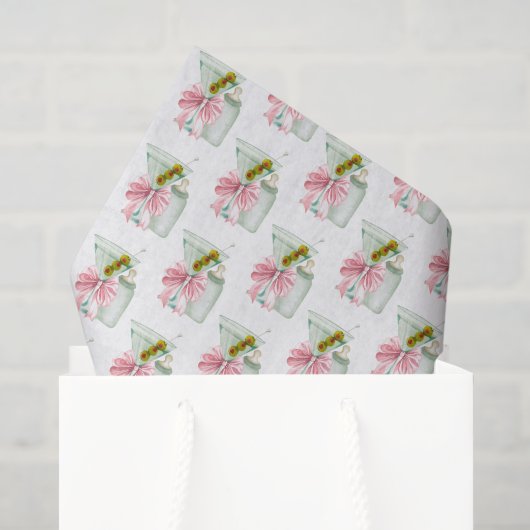 Ein winziges Baby Mädchen  Seidenpapier (Geschenktüte)