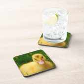 Ein winziges Duckling Getränkeuntersetzer (Rechte Seite)