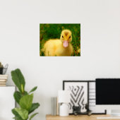 Ein winziges Duckling Poster (Heimbüro)