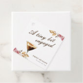 Ein winziges Espresso Martini-Brautparty Geschenkanhänger (Beispiel)