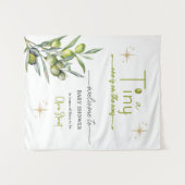 Ein winziges Schild ist unterwegs Wandteppich (Vorderseite (Horizontal))