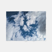 Ein Wirbel in den Wolken Fleecedecke (Vorderseite (Horizontal))