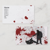 Ein wird die visitenkarte (Vorne/Hinten)