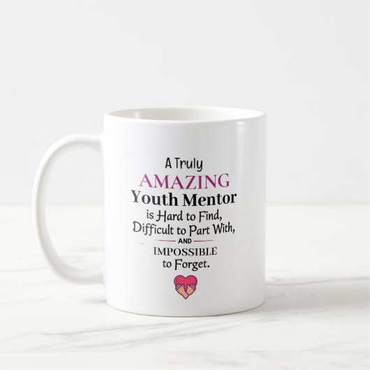 Ein wirklich außergewöhnlicher Jugendmentor Kaffeetasse (Links)