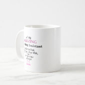 Ein wirklich außergewöhnlicher Lehrassistent Kaffeetasse (Vorderseite Links)