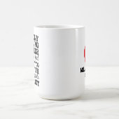 Ein wirklich außergewöhnlicher Lehrer ist schwer z Kaffeetasse (Mittel)