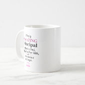 Ein wirklich außergewöhnlicher Schulleiter Kaffeetasse (Vorderseite Links)