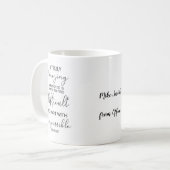 Ein wirklich fantastischer Angestellter ist hart, Kaffeetasse (Vorderseite Links)