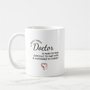 Ein wirklich großartiger Arzt – Personalisierter N Kaffeetasse