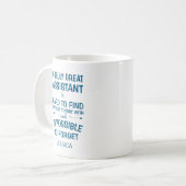 Ein wirklich großartiger Assistent mit Namen Kaffeetasse (Vorderseite Links)