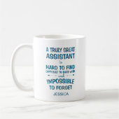 Ein wirklich großartiger Assistent mit Namen Kaffeetasse (Links)
