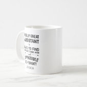 Ein wirklich großartiger Assistent mit Namen Kaffeetasse (Vorderseite Links)