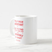 Ein wirklich großartiger Assistent mit Namen Kaffeetasse (Vorderseite Links)