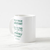 Ein wirklich großartiger Assistent mit Namen Kaffeetasse (Vorderseite Links)