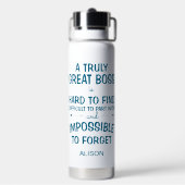 Ein wirklich großartiger Chef personalisierter Bec Trinkflasche (Hinten)