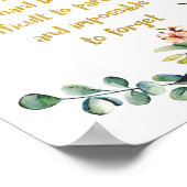 Ein wirklich großartiger Chef Wertgutschein Boss D Poster (Ecke)