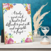 Ein wirklich großartiger Coach Kostenvoranschlag C Fotoplatte (Seite)