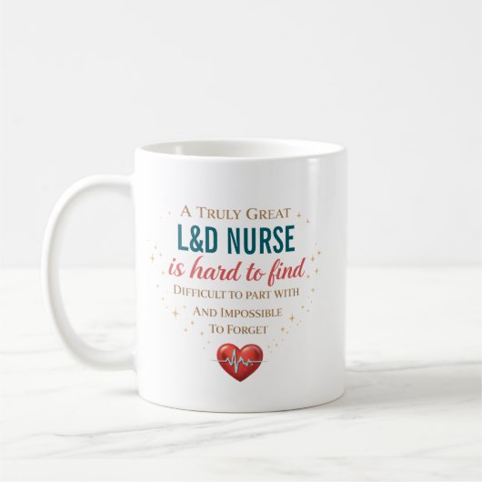 Ein wirklich großartiger Labor- und Entbindungspfl Kaffeetasse (Links)