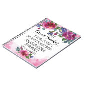 Ein wirklich großartiger Lehrer Vielen Dank für Ih Notizblock (Linke Seite)