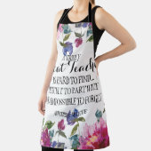 Ein wirklich großartiger Lehrer Vielen Dank für Ih Schürze (InSitu)