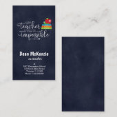 Ein wirklich großartiger Lehrer Visitenkarte (Vorne/Hinten)