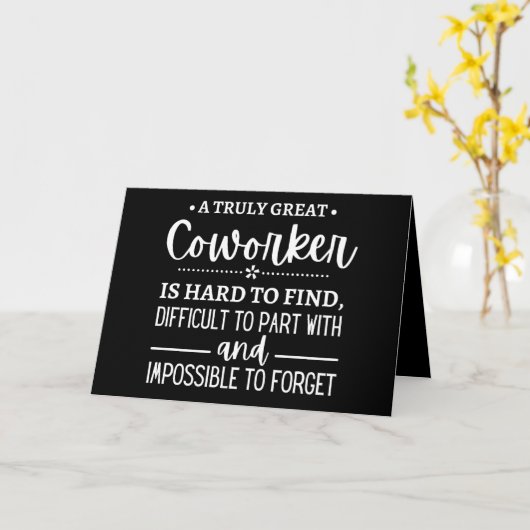 Ein wirklich großartiger Mitarbeiter Karte (Gelbe Blume)