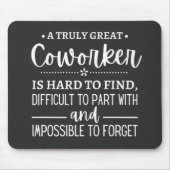 Ein wirklich großartiger Mitarbeiter Mousepad (Vorne)