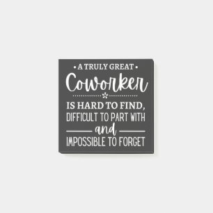 Ein wirklich großartiger Mitarbeiter Post-it Klebezettel