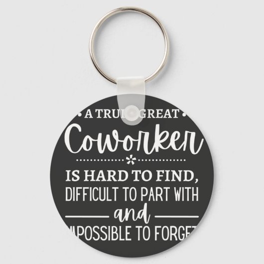 Ein wirklich großartiger Mitarbeiter Schlüsselanhänger (Vorderseite)