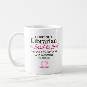 Ein wirklich großer Bibliothekar - Personalisierte Kaffeetasse