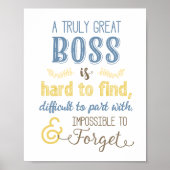 Ein wirklich großer Boss Poster (Vorne)