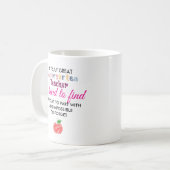 Ein wirklich großer Kindergarten - Personalisiert Kaffeetasse (Vorderseite Links)