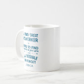 Ein wirklich großer Mitarbeiter mit Namen Kaffeetasse (Vorderseite Links)