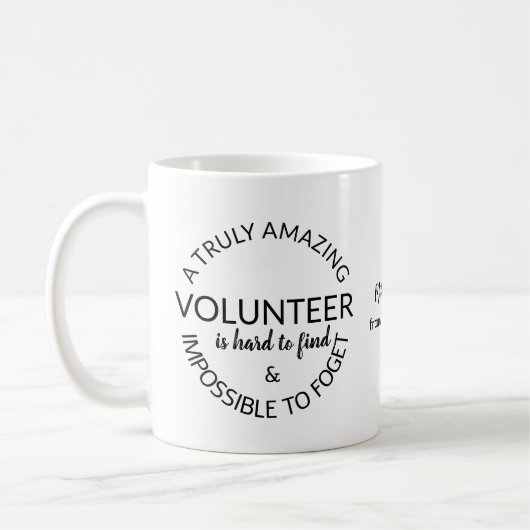 Ein wirklich Phantastischer Freiwilliger Kaffeetasse (Links)