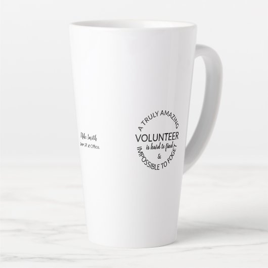 Ein wirklich Phantastischer Freiwilliger Milchtasse (Rechte Ecke)