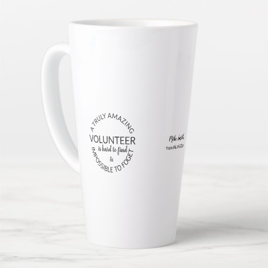 Ein wirklich Phantastischer Freiwilliger Milchtasse (Linke Ecke)