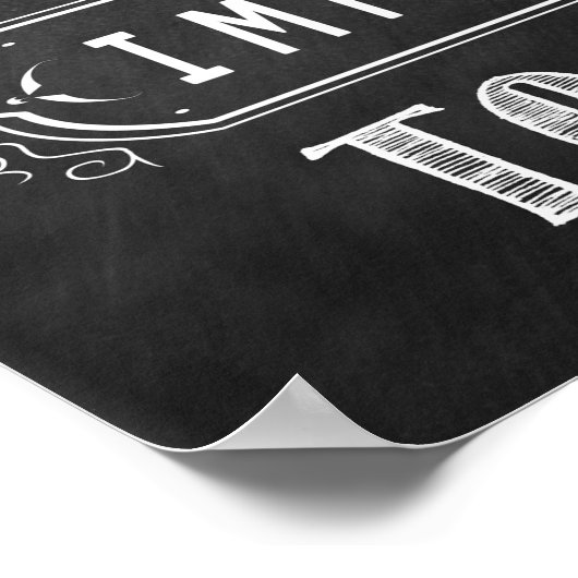 Ein wirklich tolles Coach-Poster Poster (Ecke)