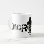 Ein wirklicher Gott Kaffeetasse (Vorderseite Links)