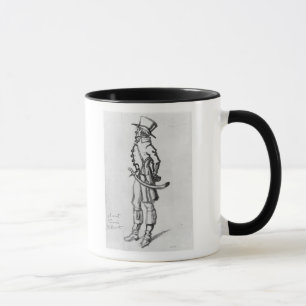 Ein Wissenschaftler der ägyptischen Kampagne Tasse