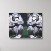 Ein Witz zwischen Freunden Canvas Print Leinwanddruck (Vorderseite)